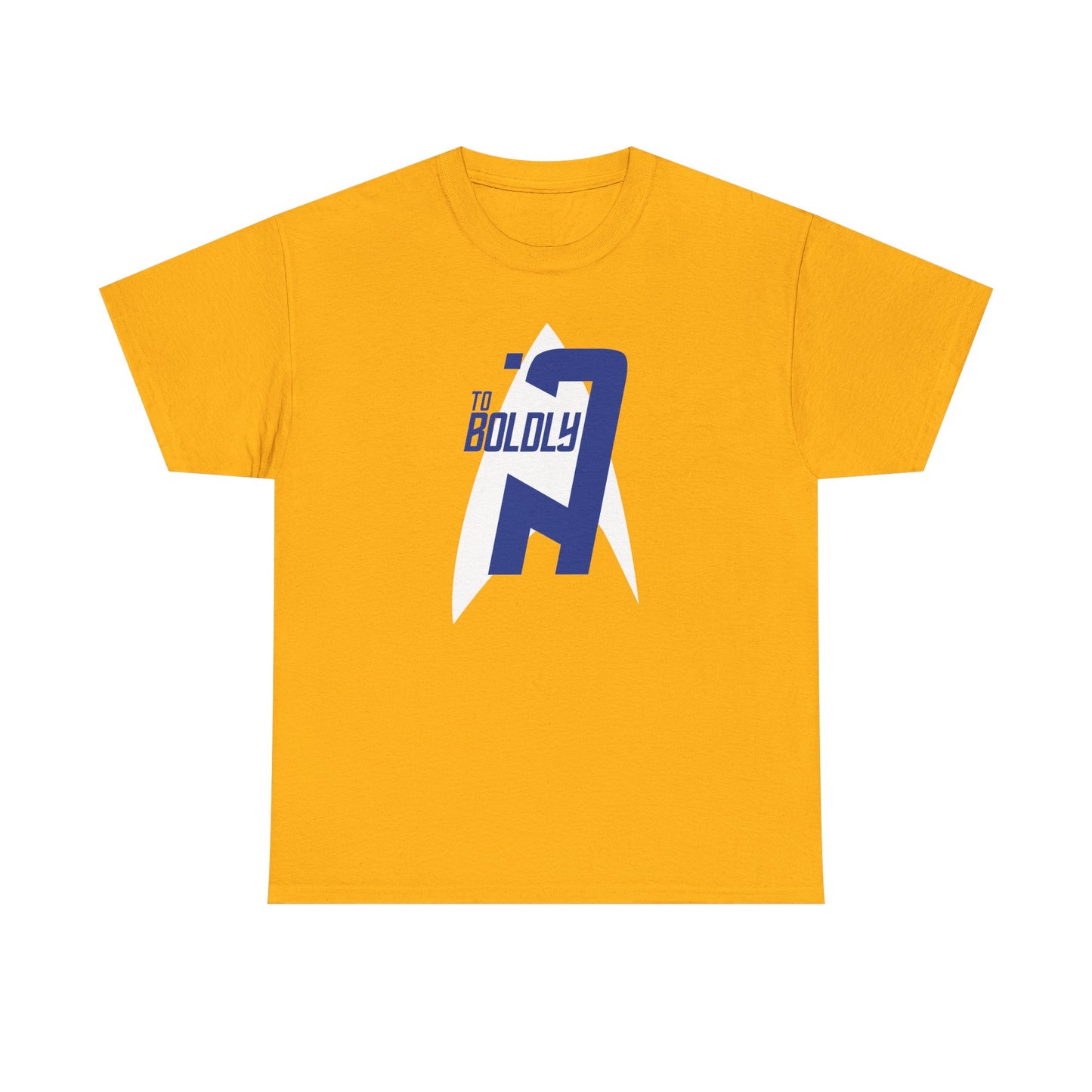 To Boldly Go t-shirt