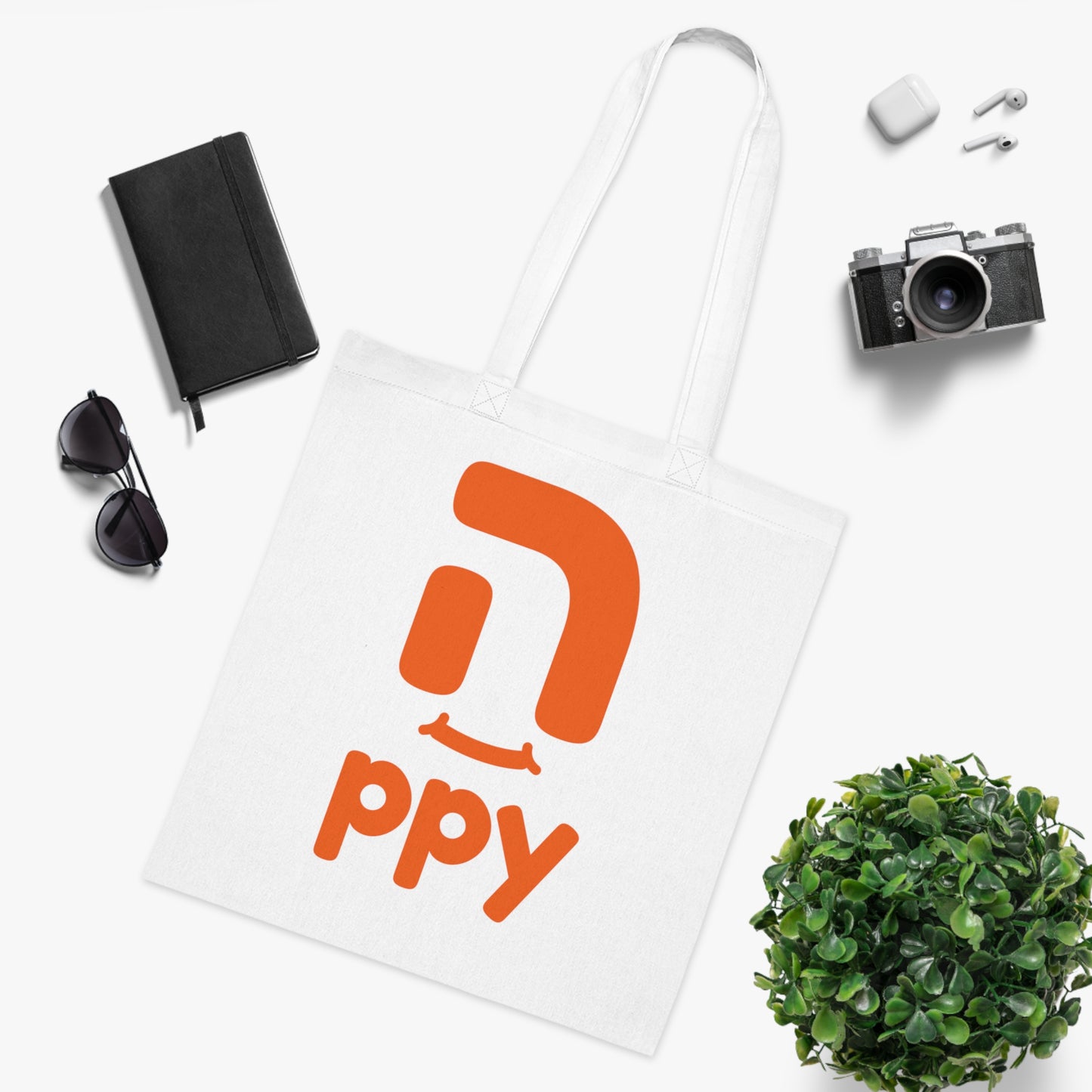 Happy Tote Bag