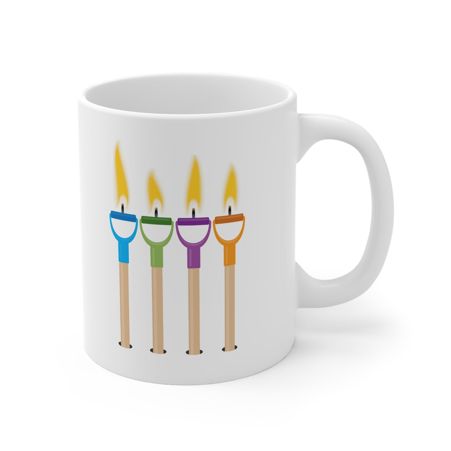 Four Candles / Fork Handles Mug