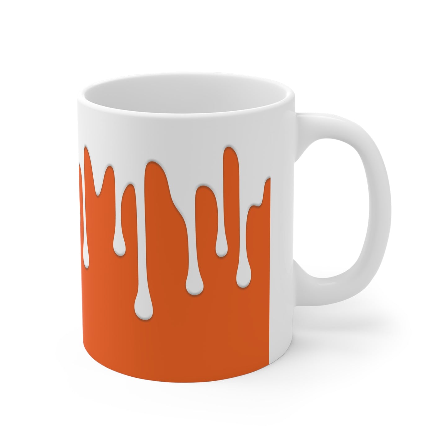 Orange Drips Mug