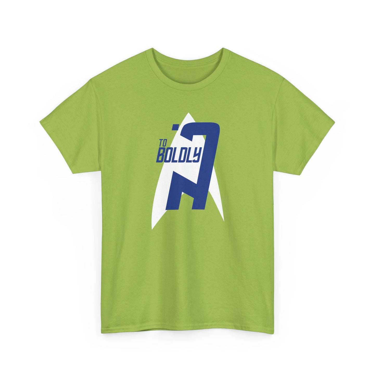 To Boldly Go t-shirt