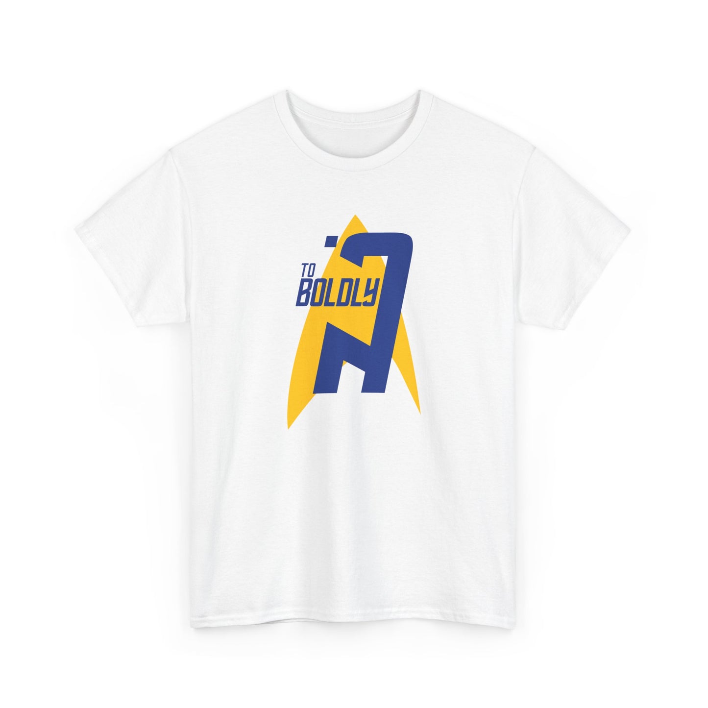 To Boldly Go t-shirt