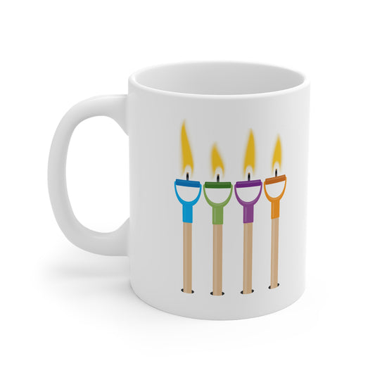 Four Candles / Fork Handles Mug