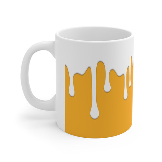 Yellow Drips Mug