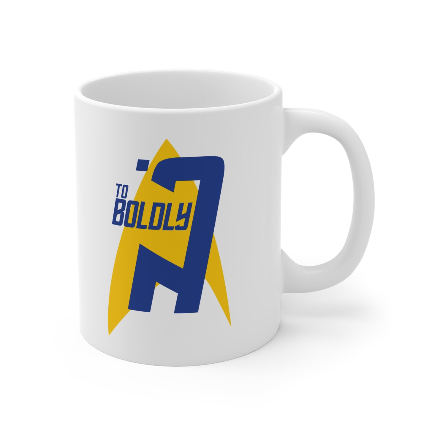 To Boldly Go Mug
