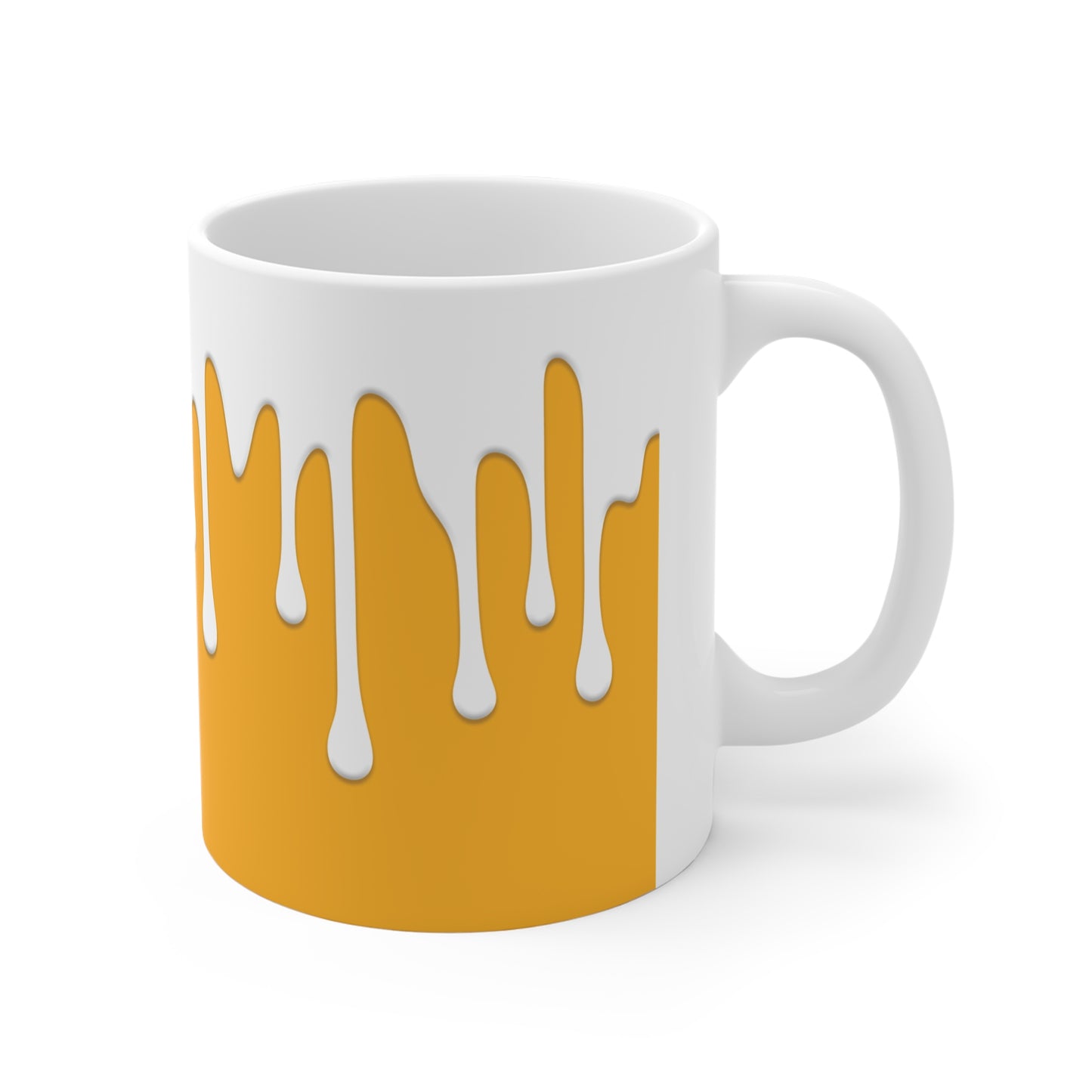 Yellow Drips Mug