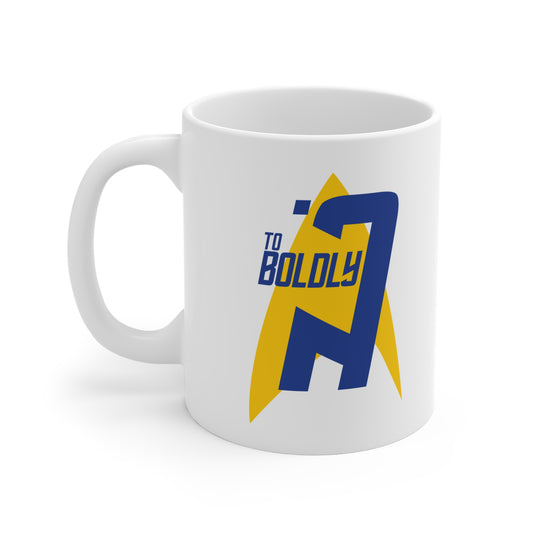 To Boldly Go Mug