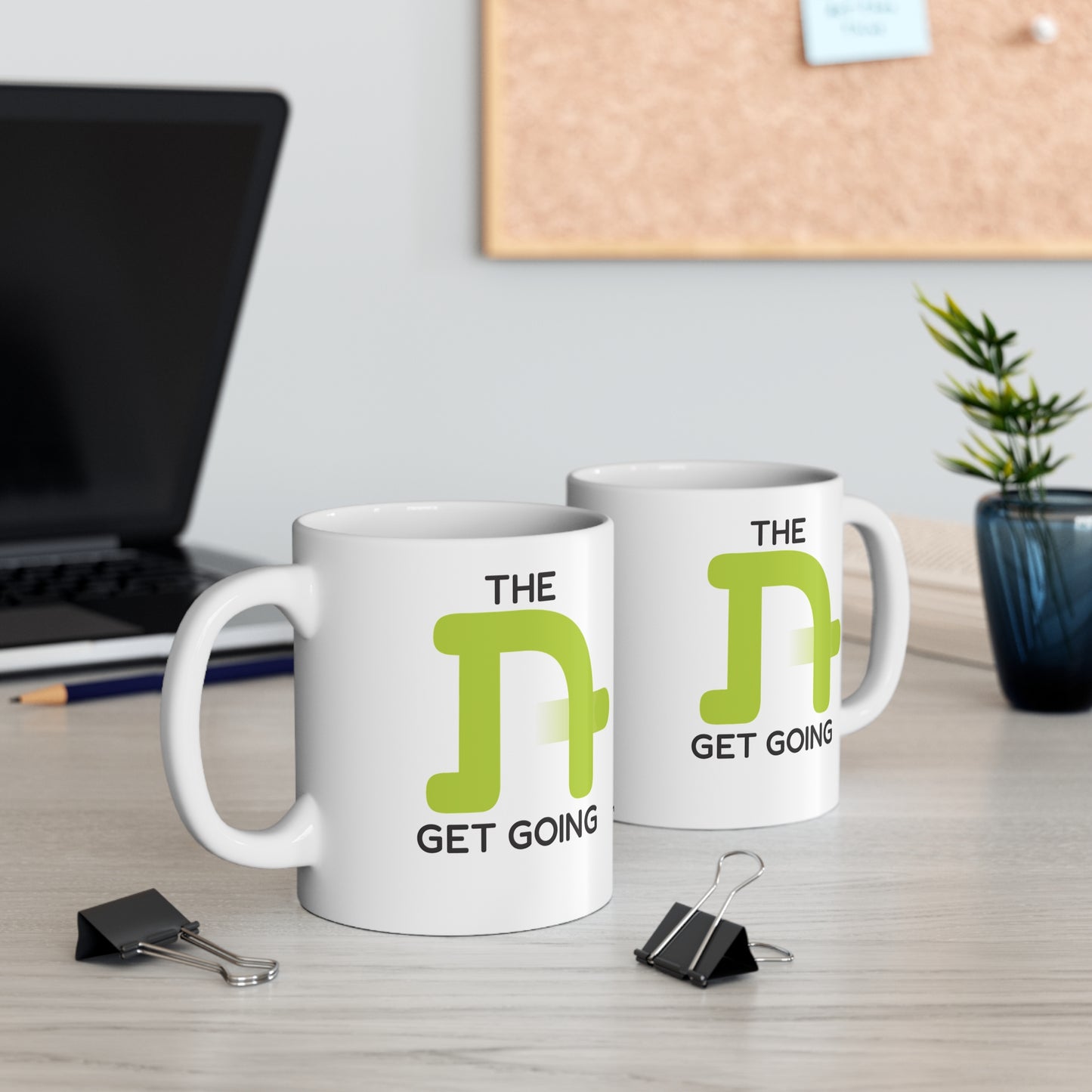 The Tough Get Going Mug